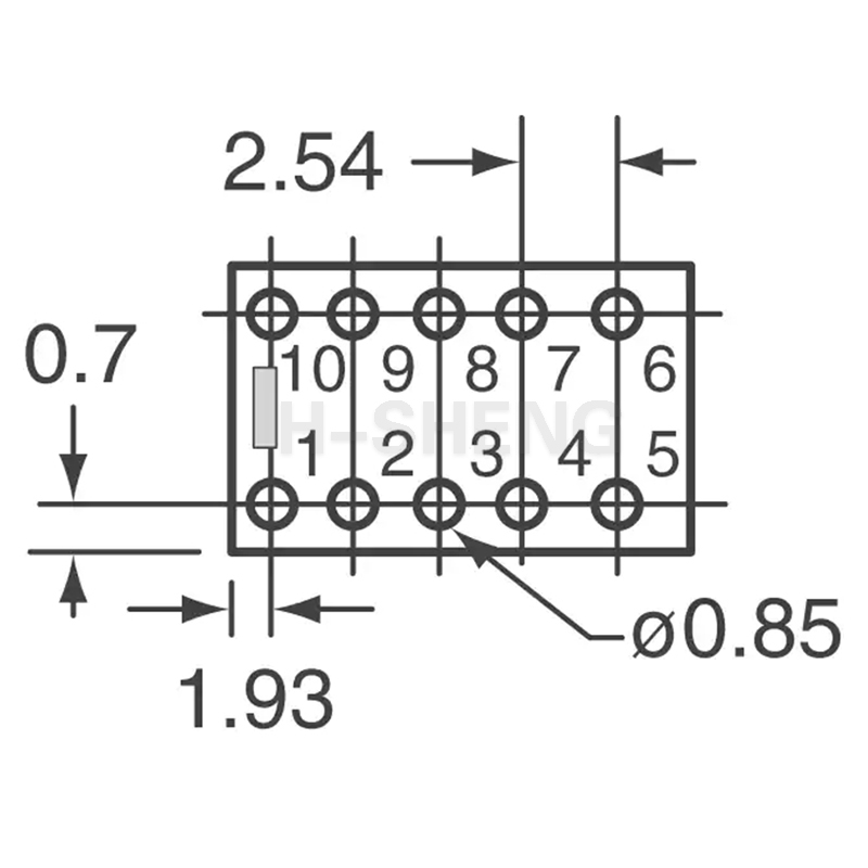 H-SHENG New Original D3023 IC Chip IC Kit Rectifier