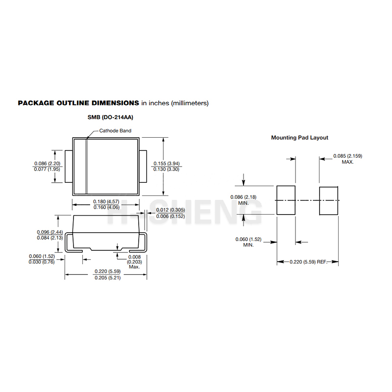 H-SHENG BOM Original Brand New 1SMB5928BT3G Integrated Circuit IC Chip Memory Electronic Module Assembly In Stock